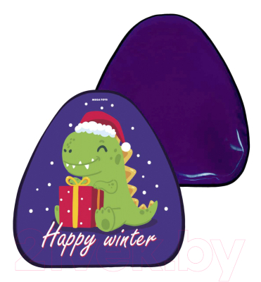 Санки-ледянка Mega Toys Динозавр / 23611