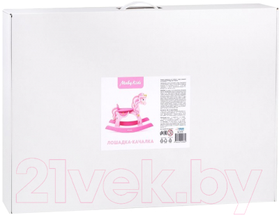 Качалка детская Moby Kids Лошадка Принцесса / 67510