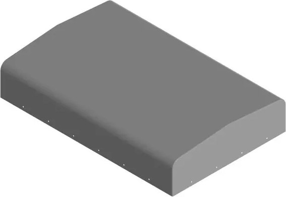 Тент для прицепа ВИКИНГ Light Pro New 1225 (640) - фото