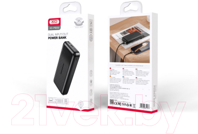 Портативное зарядное устройство XO PB302 20000mAh