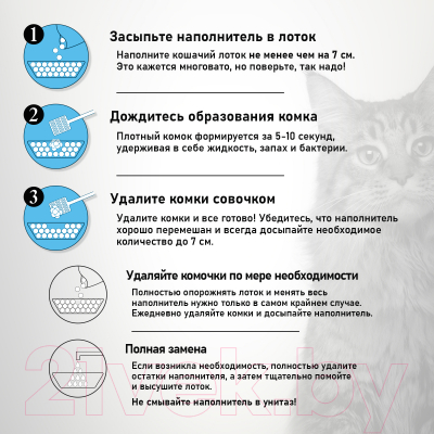 Наполнитель для туалета EliteCat Soaply с ароматом изысканного мыла 2497/EC