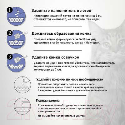 Наполнитель для туалета EliteCat Fresh 2527/EC