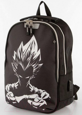 Школьный рюкзак Ecotope Kids Аниме / 057-22003/1-31-CLR (черный)