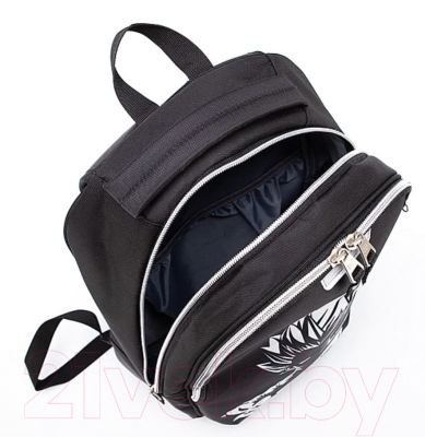 Школьный рюкзак Ecotope Kids Аниме / 057-22003/1-31-CLR (черный)