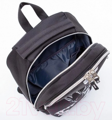 Школьный рюкзак Ecotope Kids Аниме / 057-22003/1-31-CLR (черный)