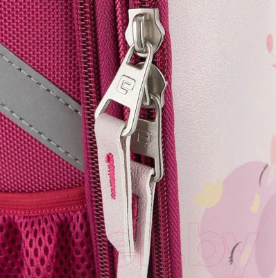 Школьный рюкзак Ecotope Kids Енот / 057-540Y-16-CLR (фуксия)