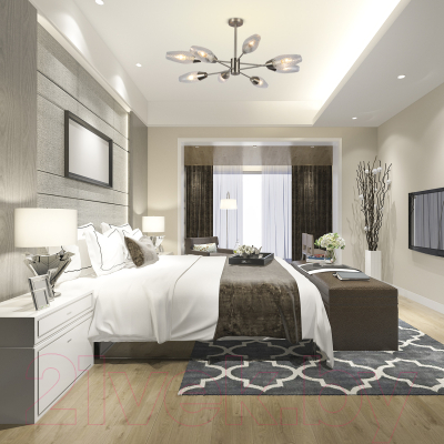 Люстра ESCADA 10165/8PL (никель)