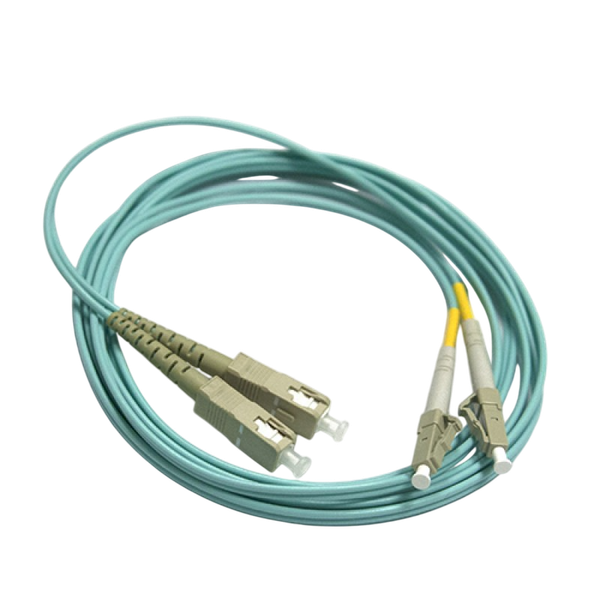 Кабель Lanmaster Патч-корд LAN-2LC-2SC OM3-1.0 - фото