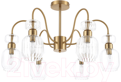 Люстра ESCADA 1141/6PL (античная медь/прозрачный)