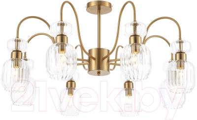 Люстра ESCADA 1141/8PL (античная медь/прозрачный) - фото
