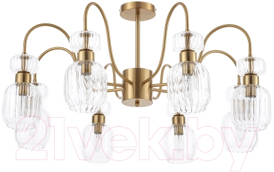 Люстра ESCADA 1141/8PL (античная медь/прозрачный)