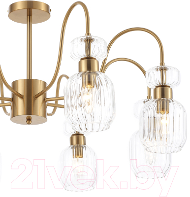 Люстра ESCADA 1141/8PL (античная медь/прозрачный)