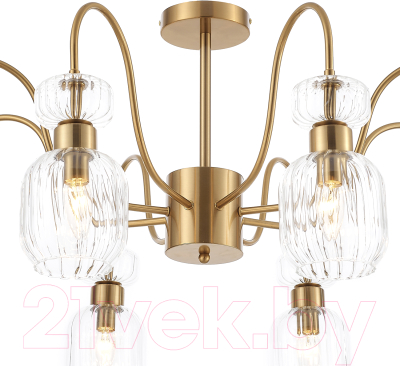 Люстра ESCADA 1141/8PL (античная медь/прозрачный)