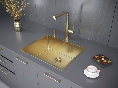 Мойка кухонная Paulmark PM215444-BG