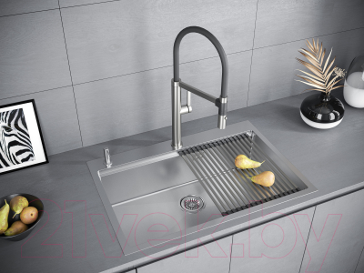 Мойка кухонная Paulmark PM707551-BS