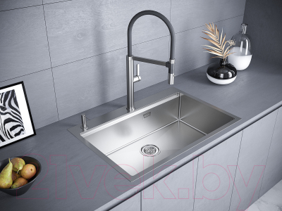 Мойка кухонная Paulmark PM707551-BS