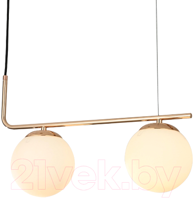 Потолочный светильник ESCADA 1163/2S (черный/золото)