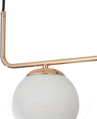 Потолочный светильник ESCADA 1163/2S (черный/золото)