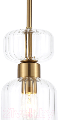 Потолочный светильник ESCADA 1141/1S (античная медь/прозрачный)