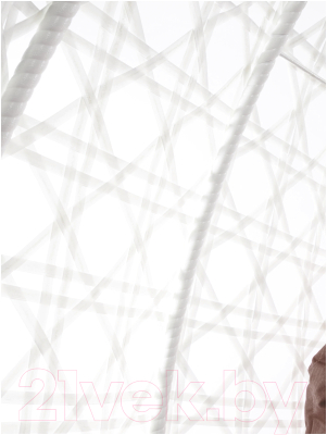 Кресло подвесное M-Group Для двоих Люкс / 11510105 (белый ротанг/коричневая подушка)