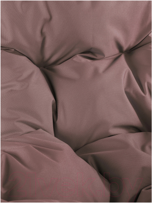 Кресло подвесное M-Group Для двоих Люкс / 11510205 (коричневый ротанг/коричневая подушка)