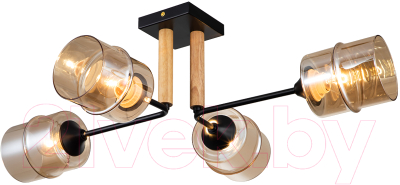 Люстра ESCADA 699/4P (черный) - фото