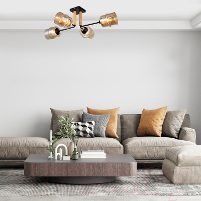 Люстра ESCADA 699/4P (черный)