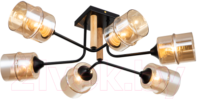 Люстра ESCADA 699/6P (черный) - фото