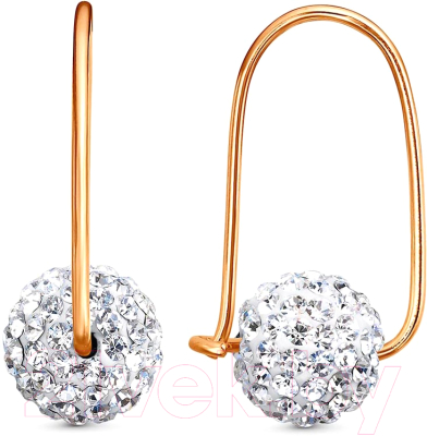 Серьги Красная Пресня 34614267ч - фото