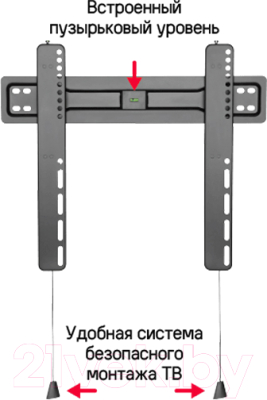 Кронштейн для телевизора Maunfeld MTM-3255FS