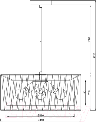 Люстра ESCADA 10181/3S
