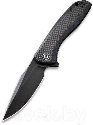 Нож складной Civivi Baklash 9Cr18MoV Steel Black Stonewashed Handle G10 / C801I - фото