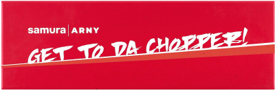 Нож-топорик Samura Arny SNY-0041BC (коралловый)