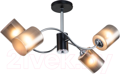 Люстра ESCADA 661/4PL (черный/хром) - фото
