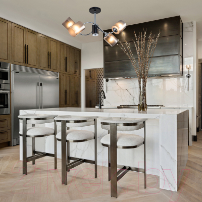 Люстра ESCADA 661/4PL (черный/хром)