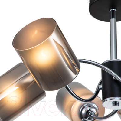 Люстра ESCADA 661/6PL (черный/хром)