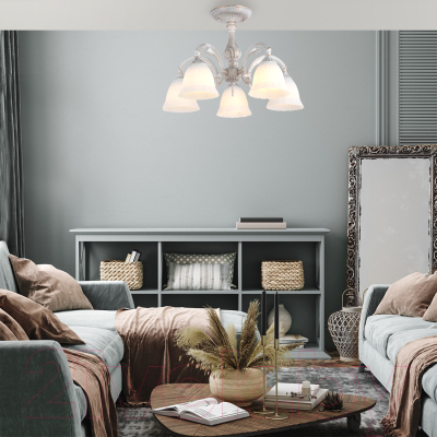 Люстра ESCADA 1114/5PL (белый)