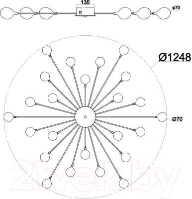 Люстра ESCADA 2109/16