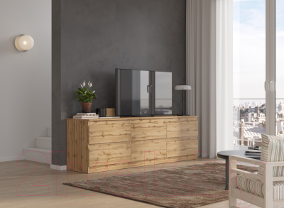 Комод НК Мебель Stern ТВ-6Я 190 / 72678138