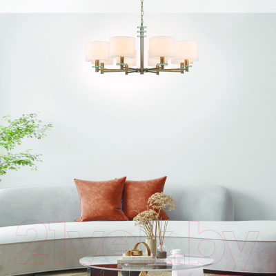 Люстра ESCADA 641/8PL (никель)