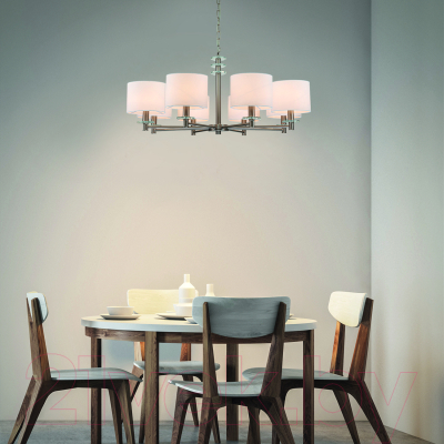 Люстра ESCADA 641/8PL (никель)