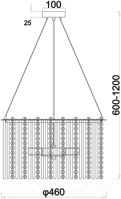 Люстра ESCADA 2104/6S (хром)