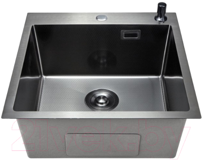 Мойка кухонная STELLAR S5050NB-D (нано черный)