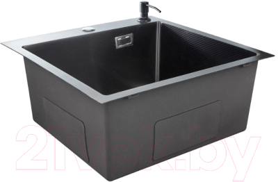 Мойка кухонная STELLAR S5050NB-D (нано черный)