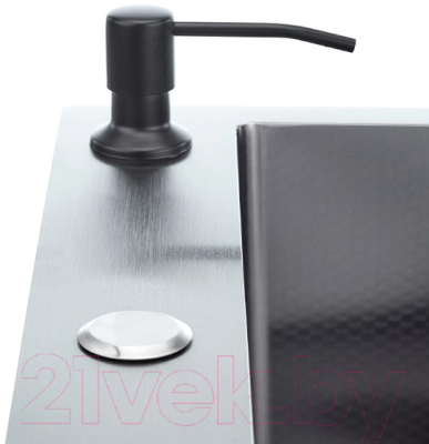 Мойка кухонная STELLAR S5050NB-D (нано черный)