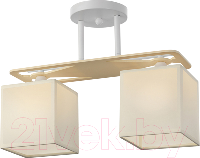 Потолочный светильник ESCADA 1117/2PL (хром/белый) - фото