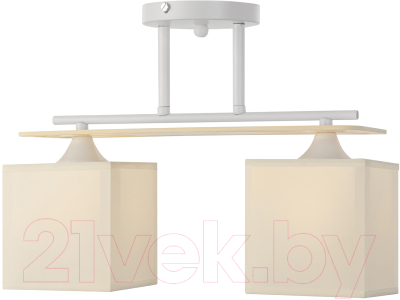 Потолочный светильник ESCADA 1117/2PL (хром/белый)