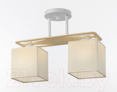 Потолочный светильник ESCADA 1117/2PL (хром/белый)