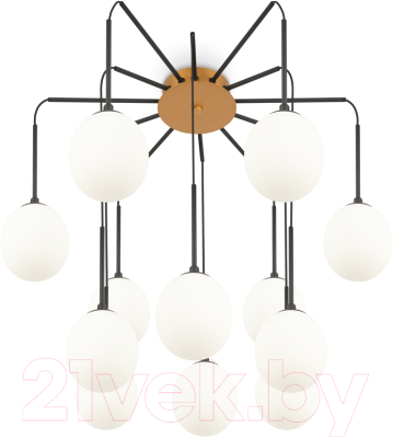 Люстра Maytoni Branch MOD176PL-12G