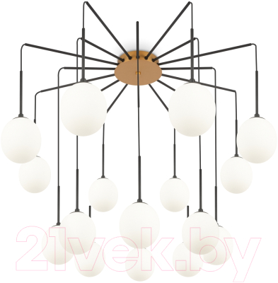 Люстра Maytoni Branch MOD176PL-16G - фото